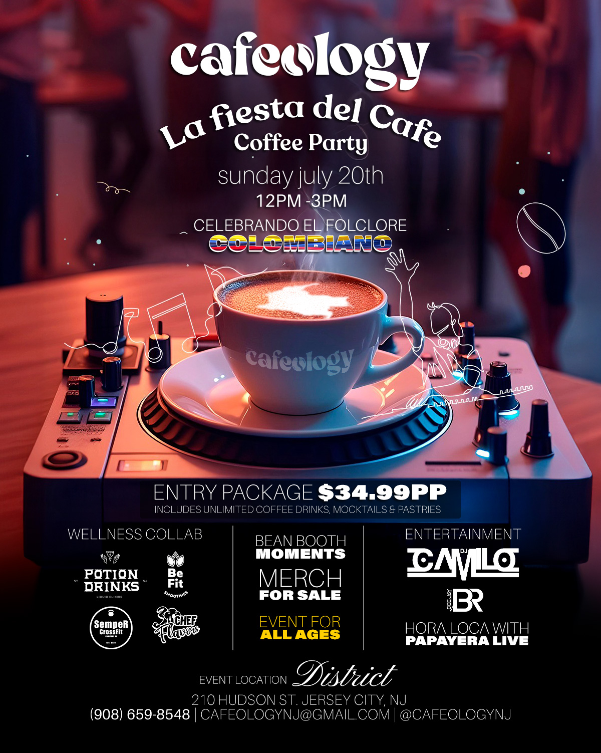 CAFEOLOGY COFEEPARTY EVENT